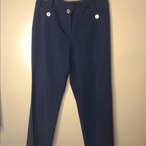 🔴 Tailor Bmoss women’s navy dress pants. Size 6